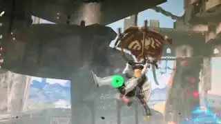 So I might of found a new botw out of map glitch
