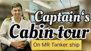 Captain&rsquo;s cabin tour on MR Tanker ship /Life at sea/ sailorswife /thenauticalbakerr