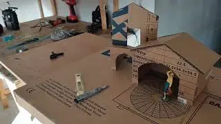 Presepe 2023  fai da te a costo zero - Parte 1-