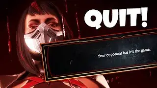 SKARLET FORCES RAGE QUITS! (MK11 BETA)