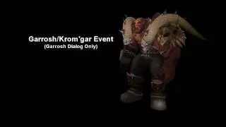 Garrosh Dismissing Krom'gar