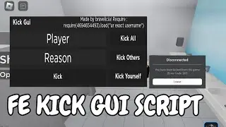Roblox Fe Admin Kick Script Gui |Hydrogen,Fluxus,Delta