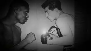 Tony Demarco vs Johnny Saxton.April 1 1955 Boston Garden.  Museum of the forgotten Fisticuffs Series