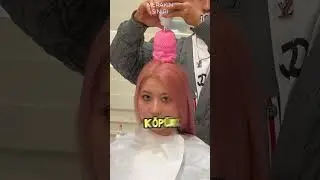 &Ccedil;ilekli DONDURMAYLA SA&Ccedil; Boyamak! 🍓🪮