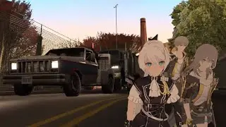 Caleus dan Stelle Belajar Towing Level Barbar ft. Kiana Kasalana - Fan Fiction dan Mod GTA SA