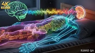 432Hz + 528Hz + 741Hz  The Deepest Healing Sleep Whole Body Regeneration, Stress Relief #4