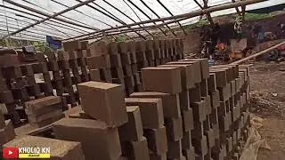 Seperti ini proses pembuatan bata pres