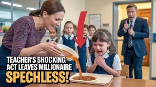 Transformative Moment: Millionaire Discovers Shocking Teacher Action in Lunchroom &ndash; Inspires Cha...