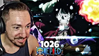 Am I WATCHING DBZ 🤯🤯 One Piece Episode 1026 | Peak Animation (Reaction + Review)