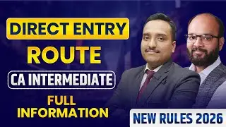 ca direct entry route