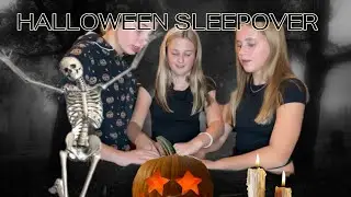 HALLOWEEN SLEEPOVER 🎃