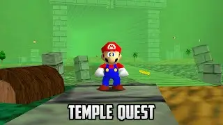 ⭐ Super Mario 64: Temple Quest - Longplay
