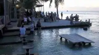 Sunset at the Lazy Lizard, Caye Caulker (Belize)