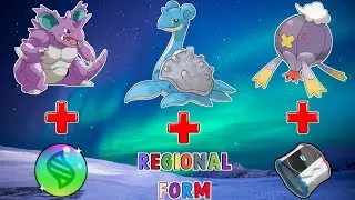 What if Nidoking Mega Evolution & Lapras Regional Form & Drifblim Gigantamax Form Pokemon 🔥🔥 |