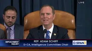 Rep. Schiff's Closing Remarks at Hearing with Laura Cooper and David Hale