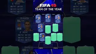 FIFA 15 Team of the Year (TOTY) 👀🔵