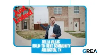 Bella Villas / Arlington, TX / Build-to-Rent Community