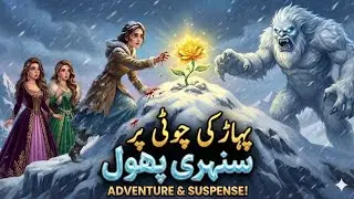 ✨🌼 Pahar ki  Choti Par Sunehri Phool 🌼✨| suspance | adventure | urdu, Hindi story  | Moral Story 