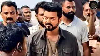 LEO🔥 New Shooting Spot Video - Fight Scene Making | Thalapathy Vijay At Tirupati - Talakona Falls