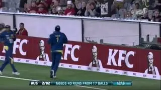 2nd T20 AUS против SL &mdash; Обертка матча