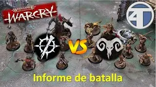 WARCRY: Spire Tyrants vs Untamed Beasts.