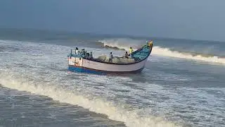 Uppada fishing boat