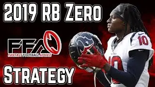 The RB Zero Strategy: 2019 Fantasy Football