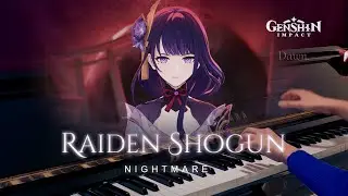 Raiden Shogun: Nightmare - Genshin Impact | Piano