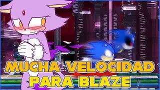 Sonic es Muy Veloz para Blaze - Espa&ntilde;ol Latino #sonaze