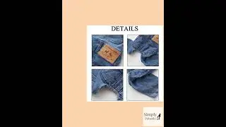 Fashion Pet Jean Overalls for Small Medium Dogs