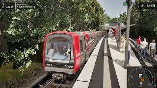 Subway Sim Hamburg: Scenario: 16:08 Police Intervention.