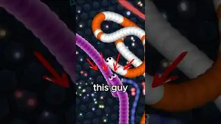I used this strategy to kill a circler! Slither.io