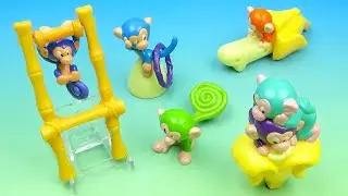 2002 BANANA BRIGADE set of 4 DAIRY QUEEN COLLECTIBLES VIDEO REVIEW