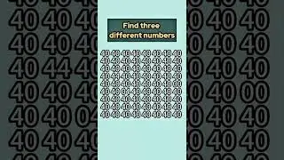 find three different numbers #maths #mathproblems #mathematics #iqtes #braintestsolution #puzzle