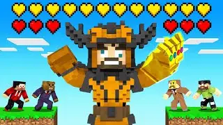 CRAFTING THANOS *DRACONIAN ARMOR* in Insane Craft (Minecraft)