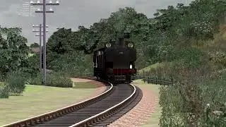 GWR Pannier 5786 near Perranwell. TSC