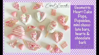 Geometric Heart Cake Pops & Other Valentine Chocs &Kappa;έ&iota;&kappa; &pi;&omicron;&pi;&sigmaf; &kappa;&alpha;&iota; ά&lambda;&lambda;&epsilon;&sigmaf; &lambda;&iota;&chi;&omicron;&upsilon;&delta;&iota;έ&sigmaf; &tau;&omicron;&upsilon; &Alpha;&gamma;ί&omicron;&upsilon; &Beta;&alpha;&lambda;&epsilon;&nu;&tau;ί&nu;&omicron;&upsilon;
