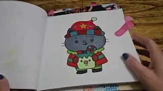 December 2025 Completed Coloring Pages.🖍🎨