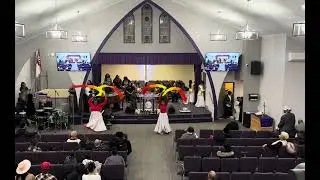  Bless your name- Maranda Curtis           2025 Watch Night Service          #praisedance #church 
