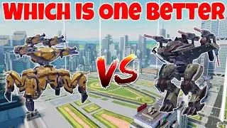 WR🔥 New Fang VS Vulcan Comparison ||WAR ROBOTS||