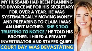 Husband Planned To Divorce Me For His Secretary; My Private Investigation Devastated Him On Cour