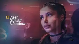 Clean Digital Slideshow | After Effects Template