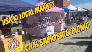Dallas Farmer's Market Visit & Picnic at the Lake:  Twin Coves Campground & Rockledge Park Texas USA