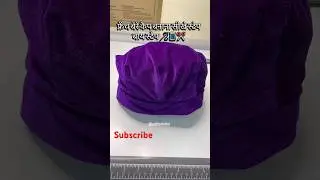 फ्रेंच बेरे कैप बनाये /French Beret Cap Cutting Stitching In Hindi #fashion #beret #stitching #viral