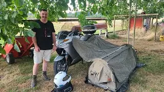 The Goose - Wingman of the road - Motorcycle Tent System ⛺️