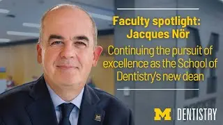Continuing the pursuit of excellence as the School of Dentistry's new dean