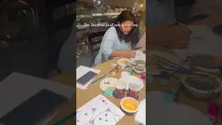 Choosing paint over screen time! Slow moments & happy &hearts;️. This is what Scribble with Sam feels like!