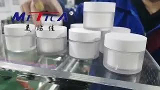 Automatic Cream Filling & Capping Line for Cosmetic Jars | Customized Skincare Production Equipment