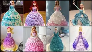 New TOP 40 Doll Birthday Cake Decoration ideas | Pretty Doll Theme Girls Birthday Cake Ideas