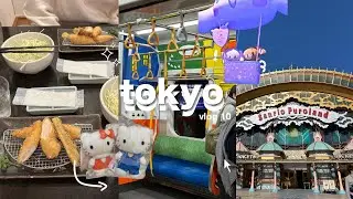 Tokyo Vlog. 10 | Sanrio Puroland, Tokyo Character Street, Tonkatsu